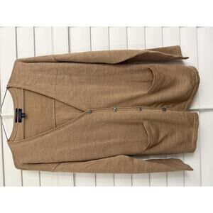 Lands End 100% merino Wool Cardigan size Medium